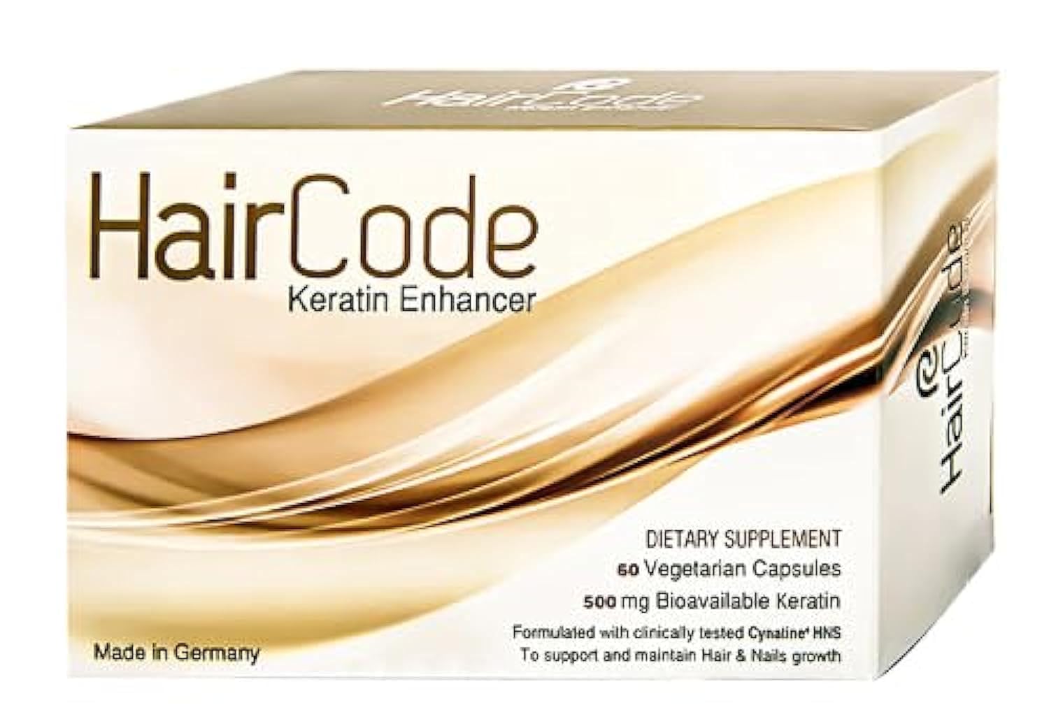 HairCode Keratin Enhancer 500mg 60caps Made in Germany