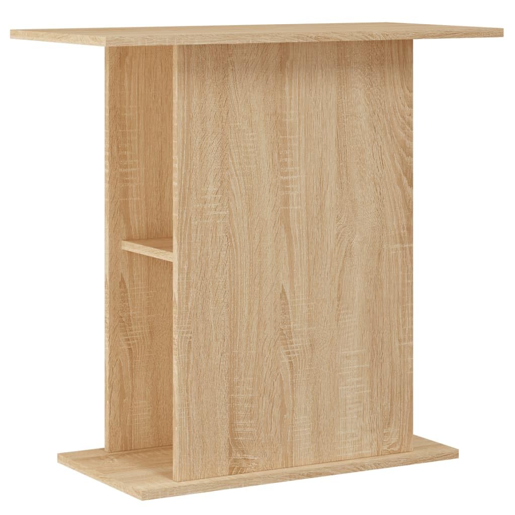 Homgoday Soporte de Acuario Madera ingeniería Roble Sonoma 36x75x72,5 cm, Mueble para Acuario, Soporte Robusto para, Accesorios para Acuario