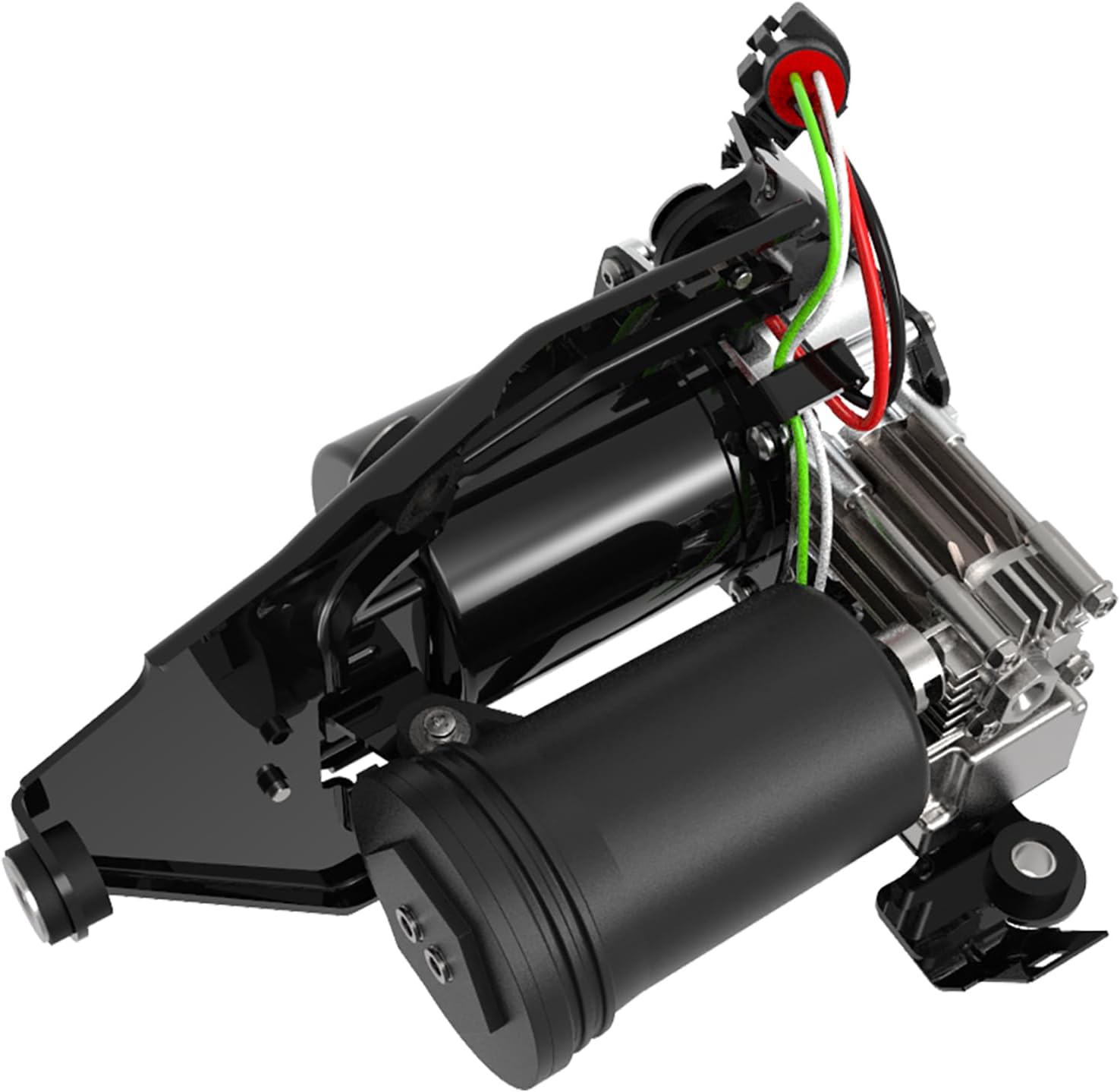 Air Suspension Compressor Pump, Fit for 1998-2006 Lincoln Navigator,1997-2006 Ford Expedition, Replace# 1L1Z5319BA, 6L143B484AA, 1L1Z5319AA