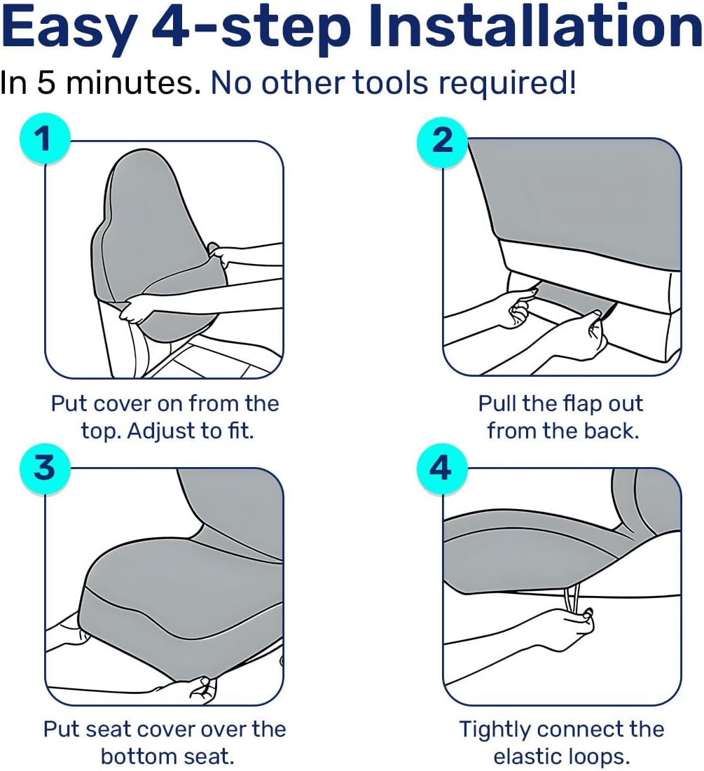 Cartoon Character 2 Front Car Seat Covers for Car... 15 Cartoon Character 2 Front Car Seat Covers for Car...