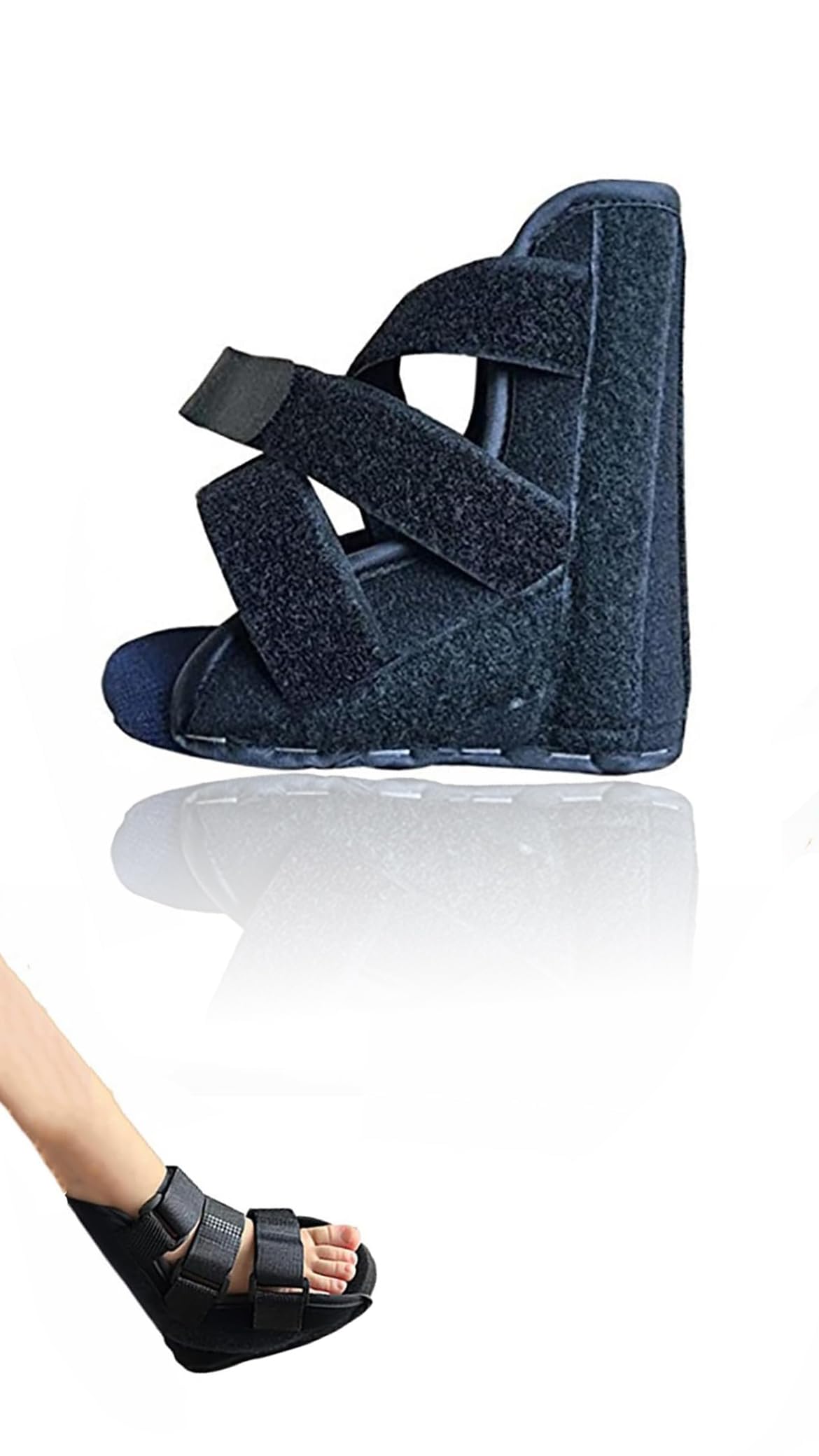 Sweet seven Baby Ankle Foot Brace - Toddler AFO Drop Foot Splint - Handmade, Skin-Friendly Material, Secure Fit - (16cm)