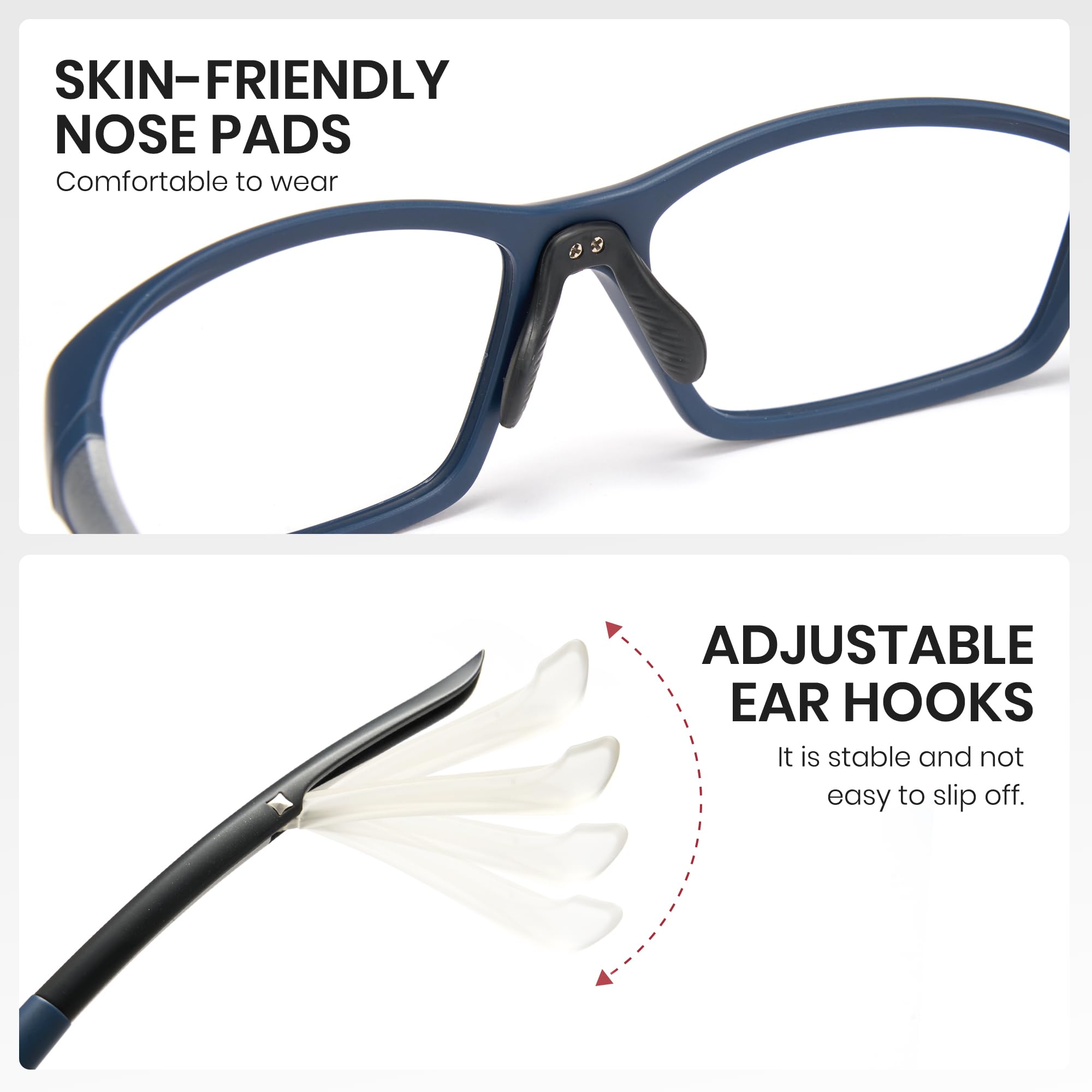 Cyxus Lunettes Bleu Lumière Hommes Femmes Léger Ordinateur Lunettes Rétro Lunettes Anti Mal Tête Fatigue Des Yeux 8158