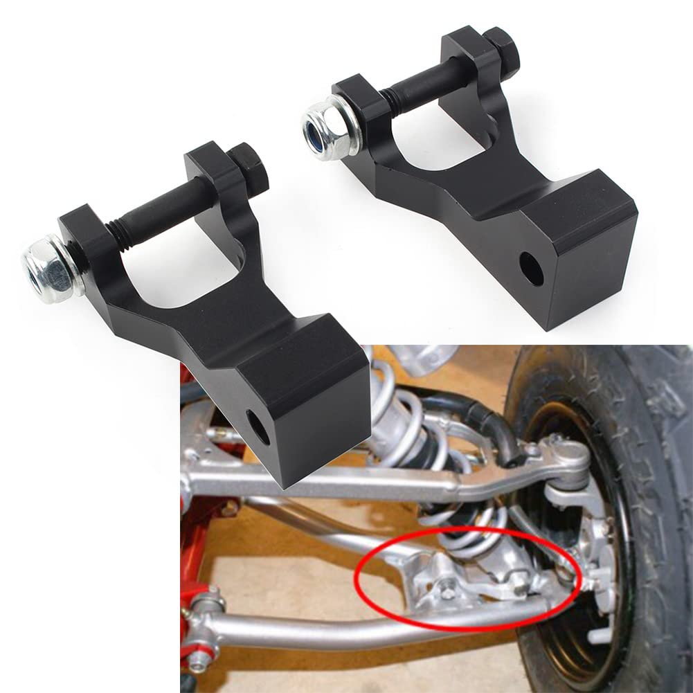 FSFY Kit de descenso delantero de aluminio para motocicleta ATV de repuesto para Yamaha para Raptor 350 YFM350 2004-2013, para Raptor 660 660R YFM660R 2001-2005, para Raptor 700 700R YFM700