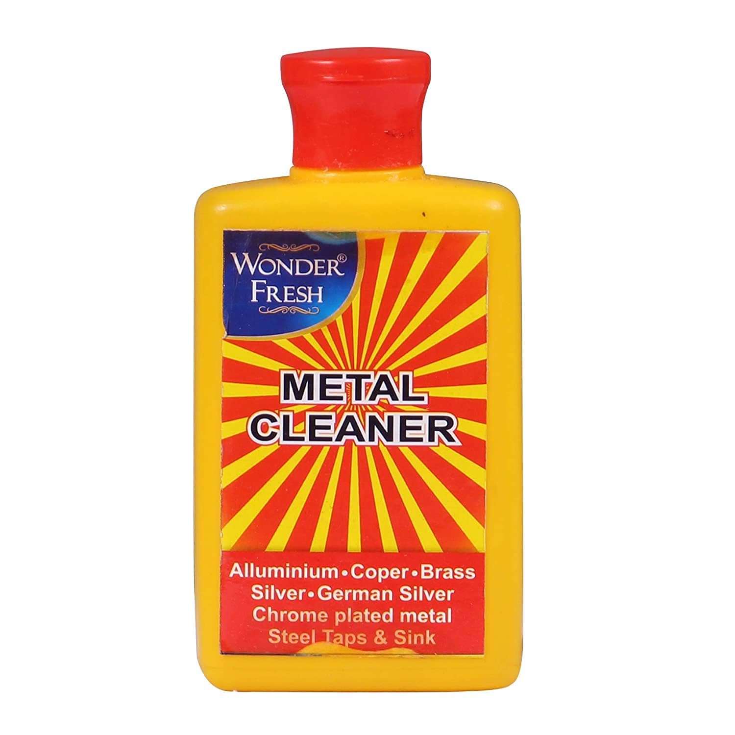 See full amazon price history chart for Wonder Fresh Metal Cleaner, Cleaning Liquid, Versatile Cleaning For Aluminium, Coper, Brass & Remove Stain Mark, 200ml Each (Pack of 5) Wonder Fresh Metal Cleaner, Cleaning Liquid, Versatile Cleaning For Aluminium, Coper, Brass & Remove Stain Mark, 200ml Each (Pack of 5) (B0965KRL4L) Amazon Price History, Amazon Price Tracker
