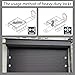 qieoyk 2 Pack Garage Door Locks with Self Tapping Screws Inside Deadlock for Most Garage Door Heavy Duty Inside Deadlock Garage Door Lock Kit with Self Tapping Screws Garage Door Side Lock