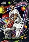 2023 Topps Chrome Cosmic #28 Spencer Strider Atlanta Braves Official Baseball Card in Raw (NM or Better) Condition