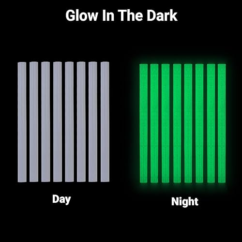 Miniatura 18 de ENPOINT Paquete de 72 barras de pegamento caliente negras a granel, 0.27 x 4 pulgadas, mini barras de pegamento caliente para reparación