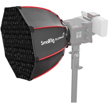SMALLRIG Mini Softbox 29 cm Quick Release Parabolic Softbox - 4358 | Only compatible with SmallRig RC 60B COB LED Video Light