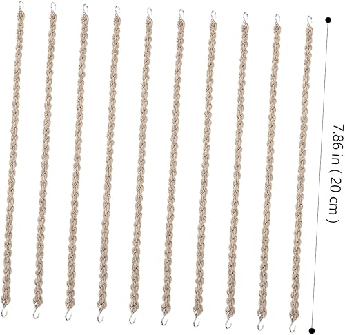 Miniatura 2 de BESPORTBLE 50 piezas de leggings elásticos con lazo frontal, correa de corbata superior, blusa profesional, bandas para botas de campamento,