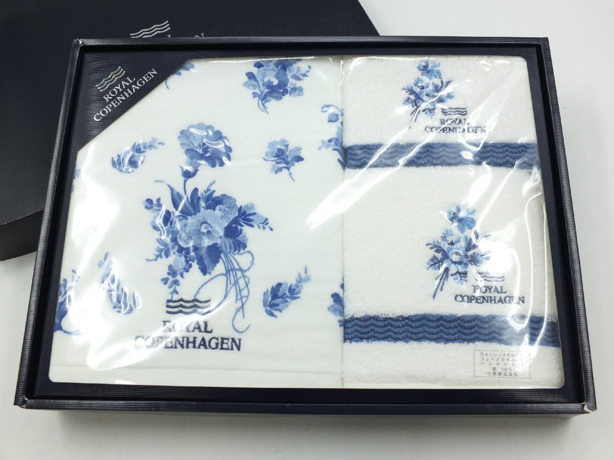 Amazon.co.jp: ROYAL COPENHAGEN ロイヤルコペンハーゲン タオル2枚
