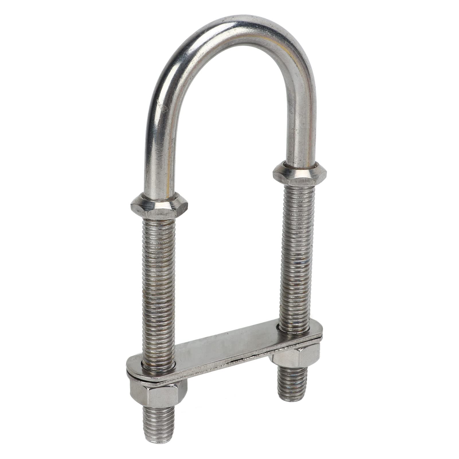 Leapiture Marine Stainless Steel U Bolt Boat Screw U Bolt with Nut Yacht Hardware Accessories (M12)