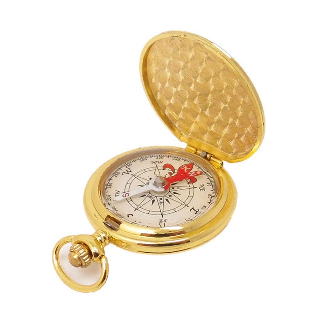 Beau Boussole Extérieure, Portable Pliant Navigation Survie Boussole, pour Camping en Plein Air Randonnée Durable