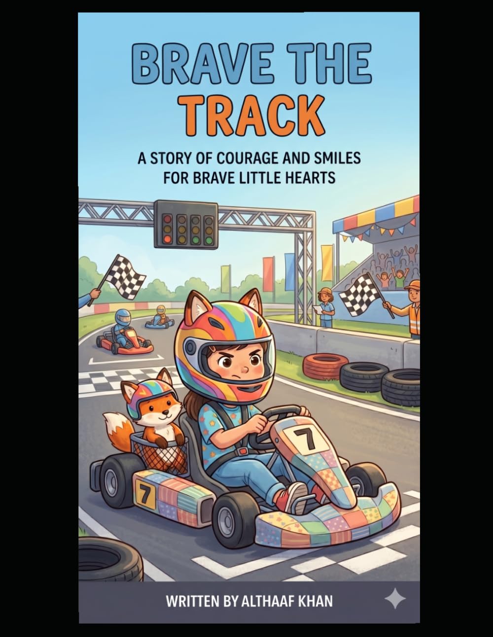 Brave the Track: A Story of Courage and Smiles For Brave Little Hearts (Courageous Kids Chronicles)