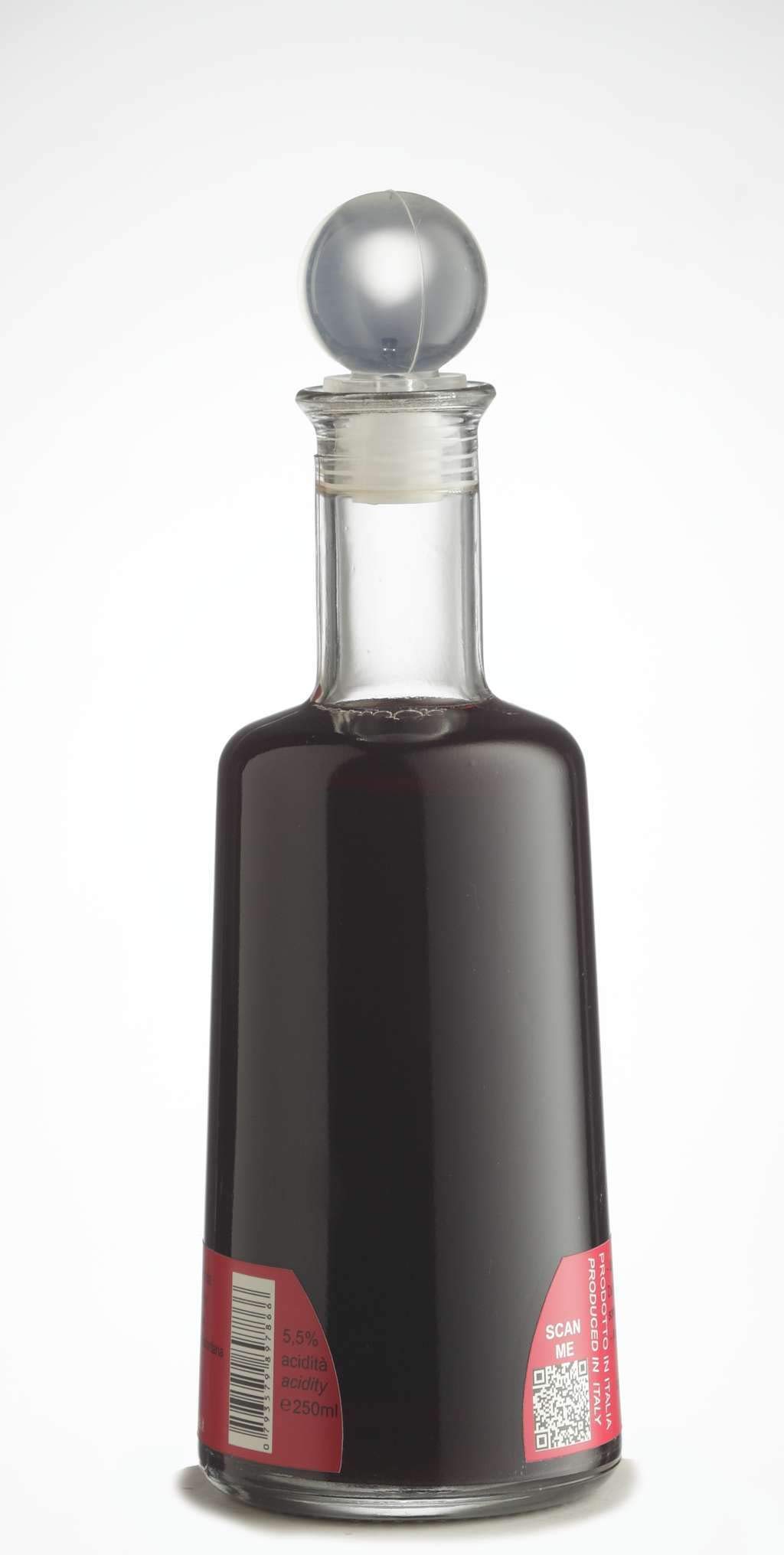 Vinagre de granada agridulce natural con acetificación espontánea lenta