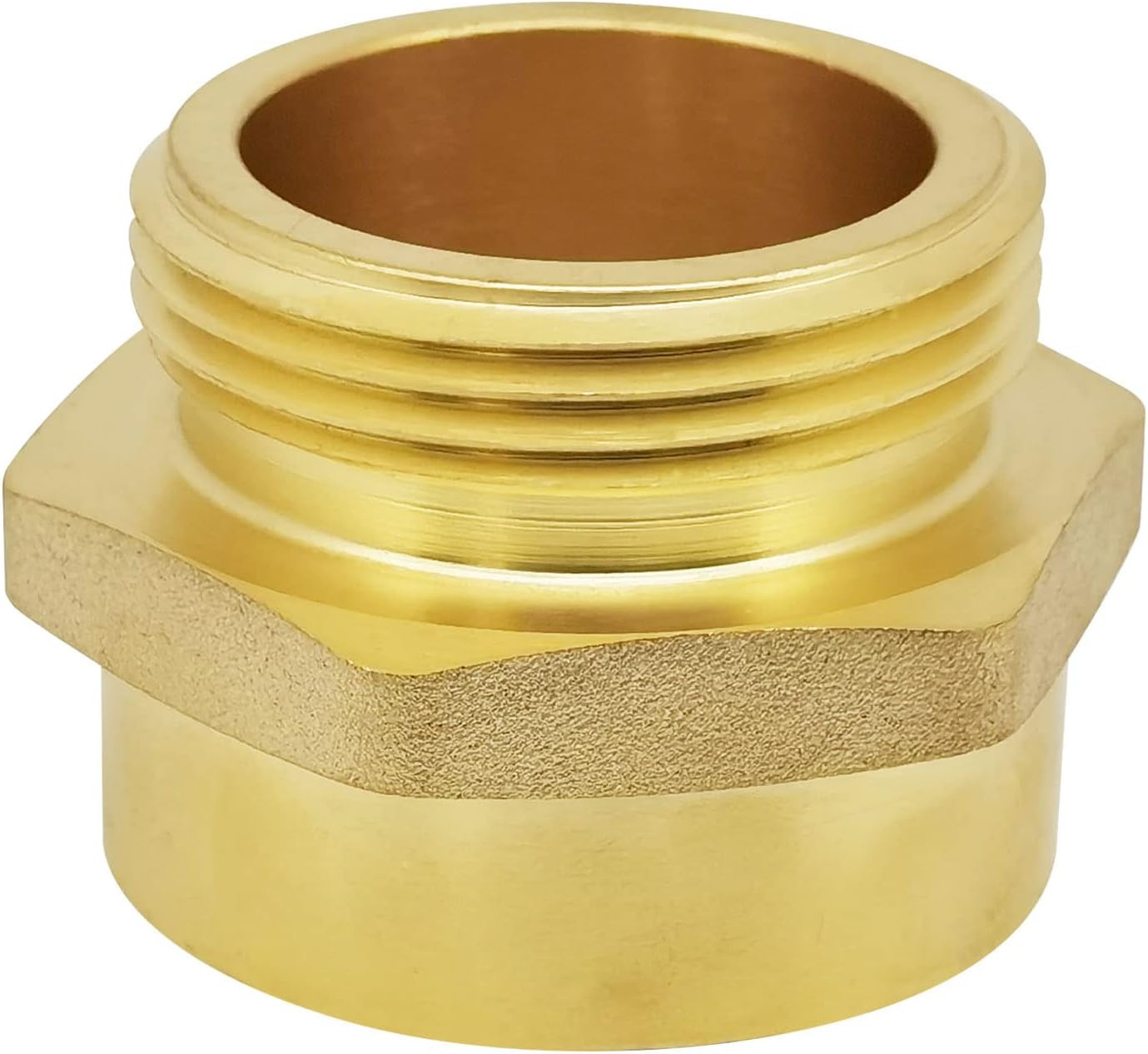 Fire Hydrant Hose Adapter, 11/2" NPT Female x 11/2" NST