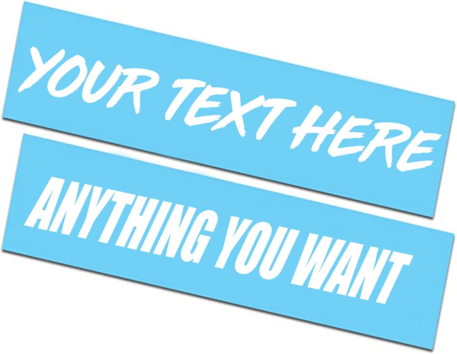 Kelenate® Design Your Own Custom Vinyl Decal Sticker Letters Car Window Cup Gift License Initials Monogram Plate Personalized Sign DIY (9" Long)