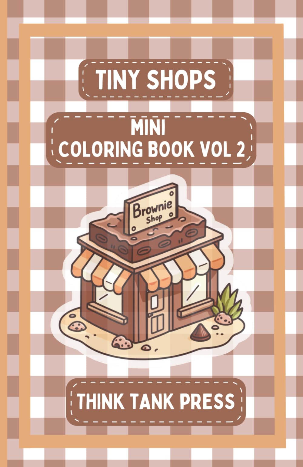 Tiny Shops: Mini Coloring Book Vol 2