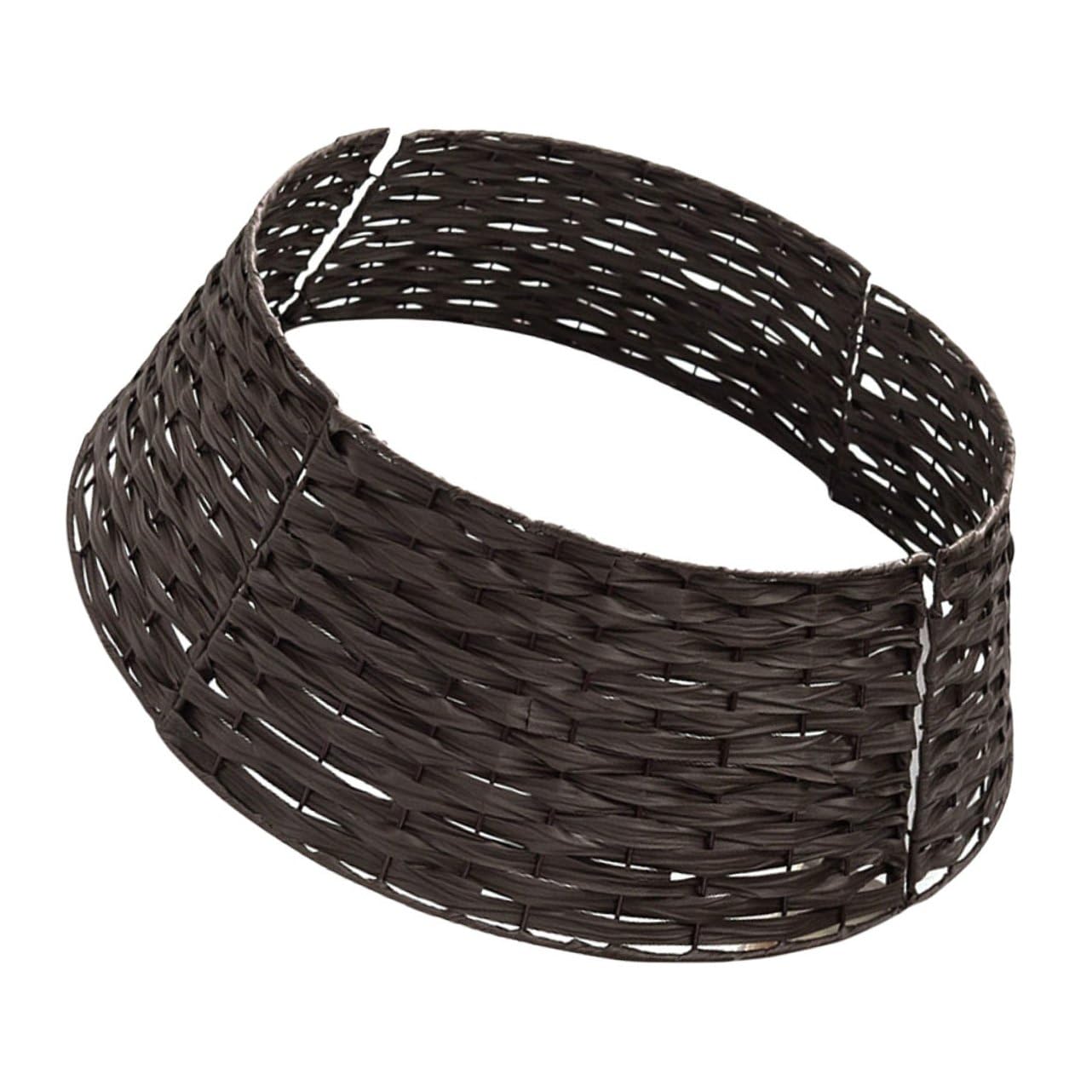 Alipis Gonna Base Resistente Copertura Sotto Albero Riutilizzabile per Interni Ed Esterni Decorazione Natalizia Negozi e Bar Collare Recinto Festivo Marrone Large