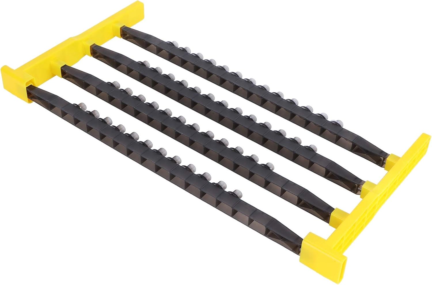 Queen Bee Cell Cups Kit | 50 Plastic Cups + 4 Frames for Beekeeping | Queen Rearing System for Apiculture/Bee Management | Safe & Lightweight