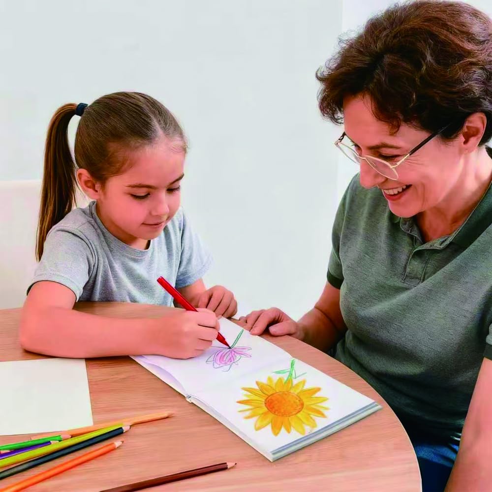 6 libri bianchi vuoti da 12,7 x 12,7 cm per bambini per scrivere storie, album da disegno con copertina rigida per studenti, fumetti vuoti fai da te, fai da te, per creare il tuo libro vuoto