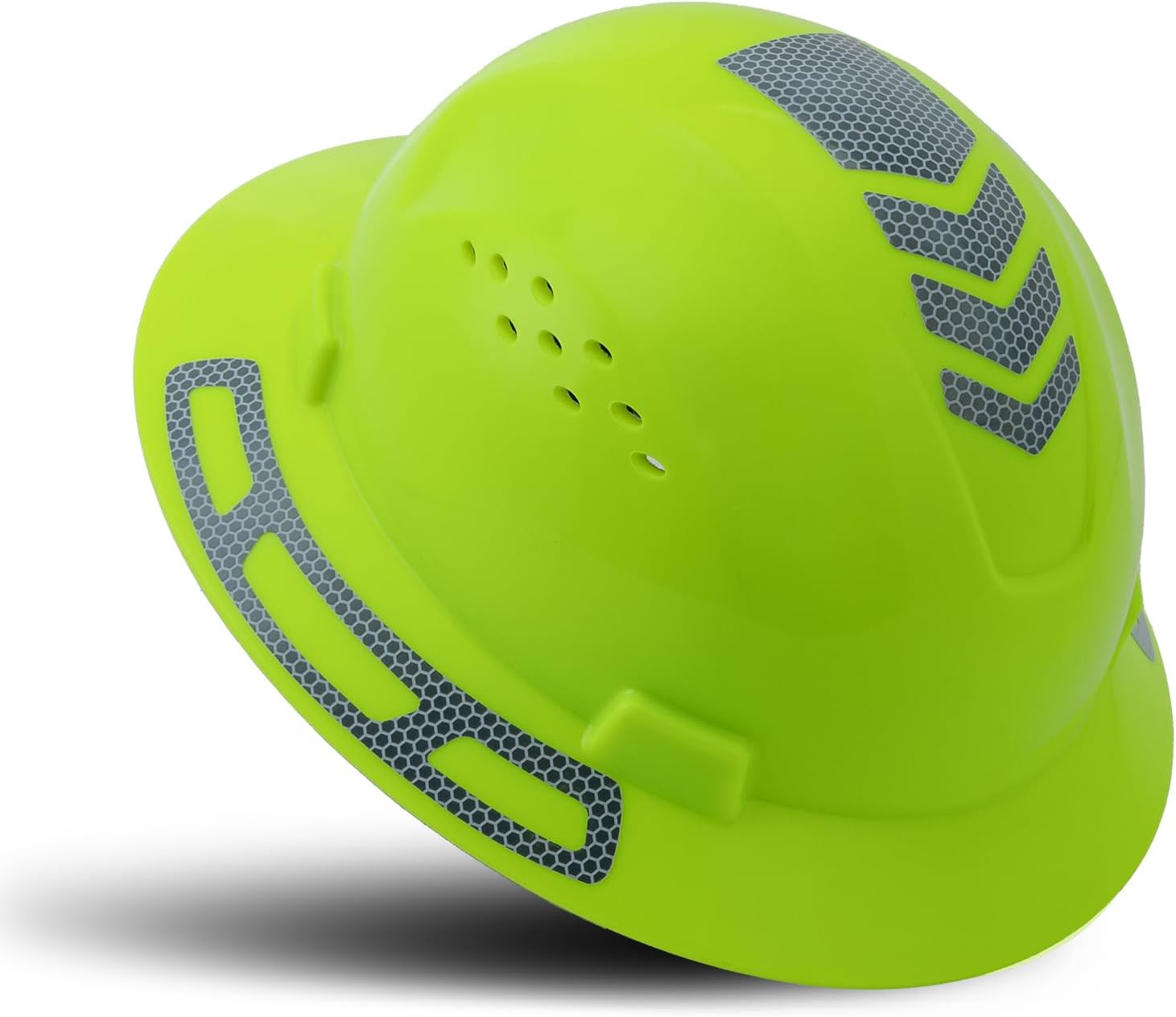 Full Brim Hard Hat Safety Helmet Vented ANSI Z89.1 Approved OSHA Hard Hats Construction Men Women Adult