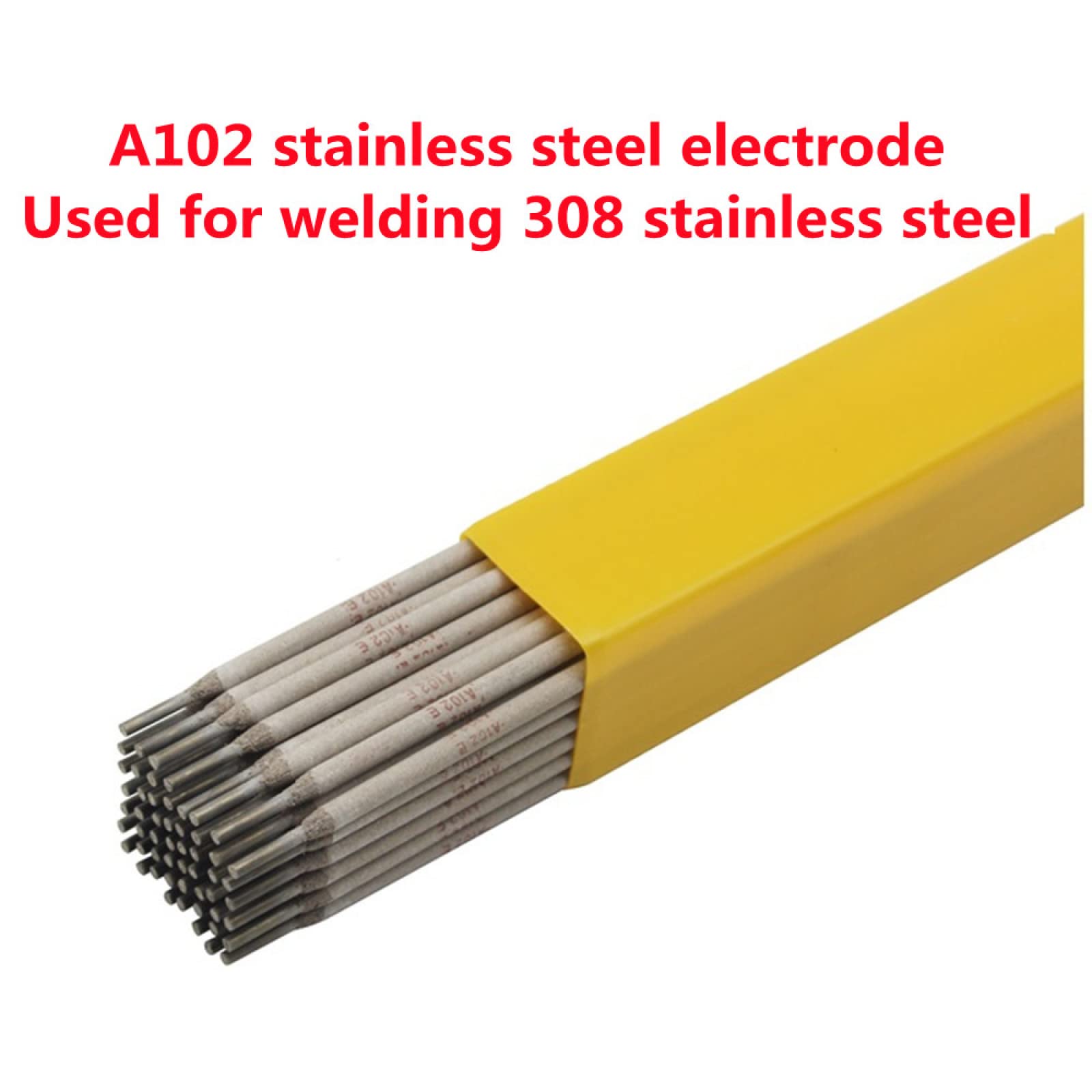 Electrodo de acero inoxidable A102, utilizado para soldar acero inoxidable 308, diámetro 2.5/3.2/4.0mm, 2KG,2,5 mm * 2 kg