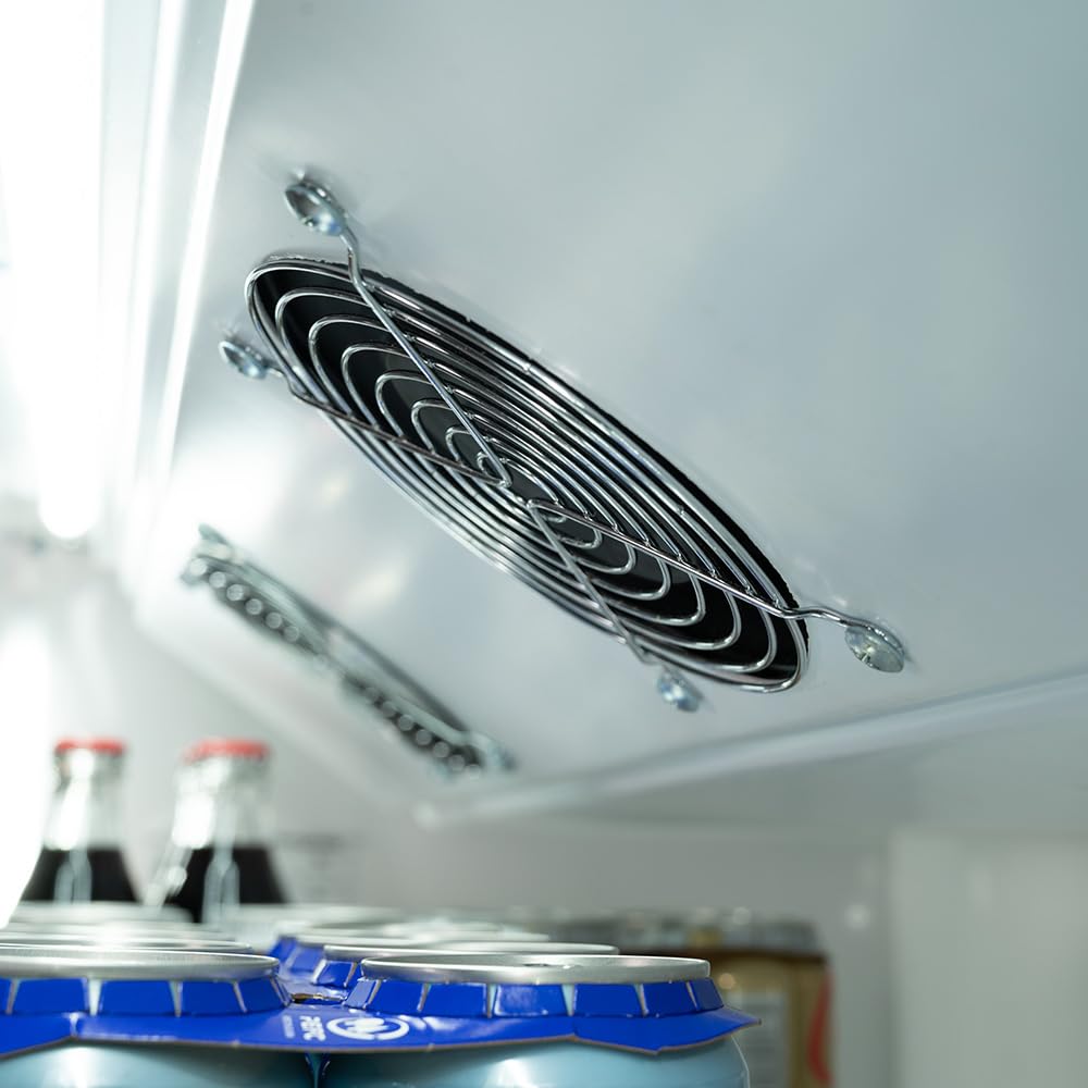Cleiton® Armario Expositor Refrigerador 3 Puertas de Cristal 900 Litros Doble Cristal Templado Refrigeracion Ventilada Antivaho 1500x570x1980 mm | Vitrina Expositora Refrigerada | Nevera Frio Bebidas