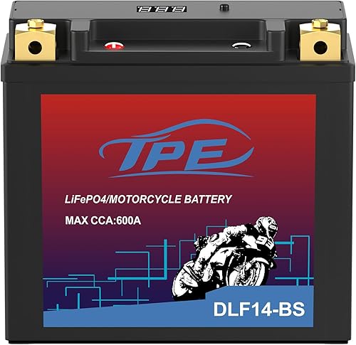 Miniatura 8 de TPE LiFePO4 - Batería de arranque de motor de litio para motocicleta, 12.8 V, 2 AH, 120 CCA con BMS (Smart Battery Management System) 2500-8000