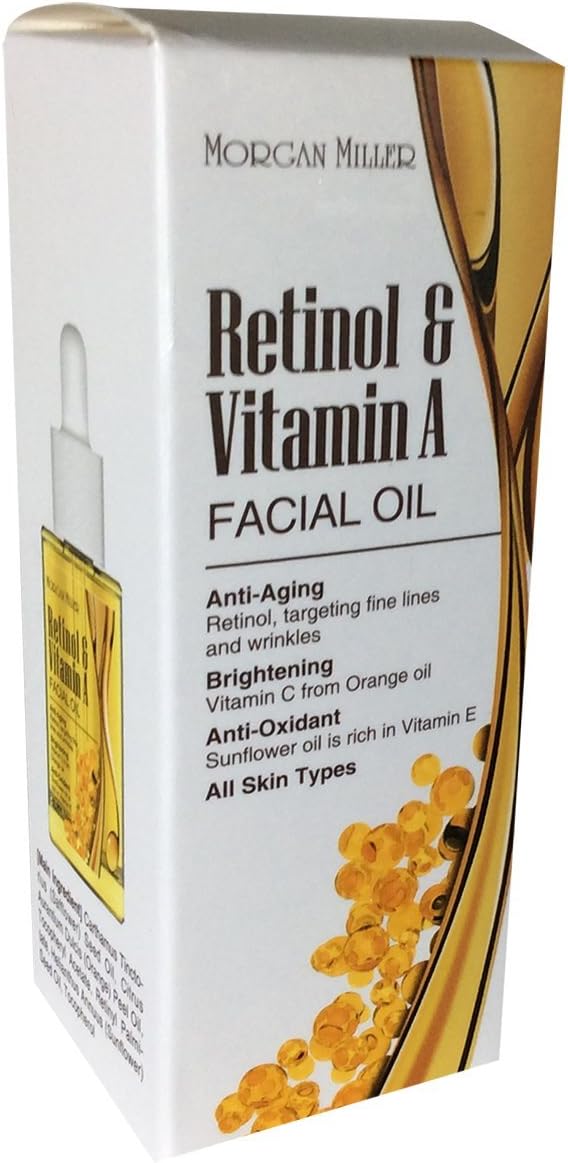 Morgan Miller Retinol & Vitamin A Facial Oil, 1.01 FL OZ