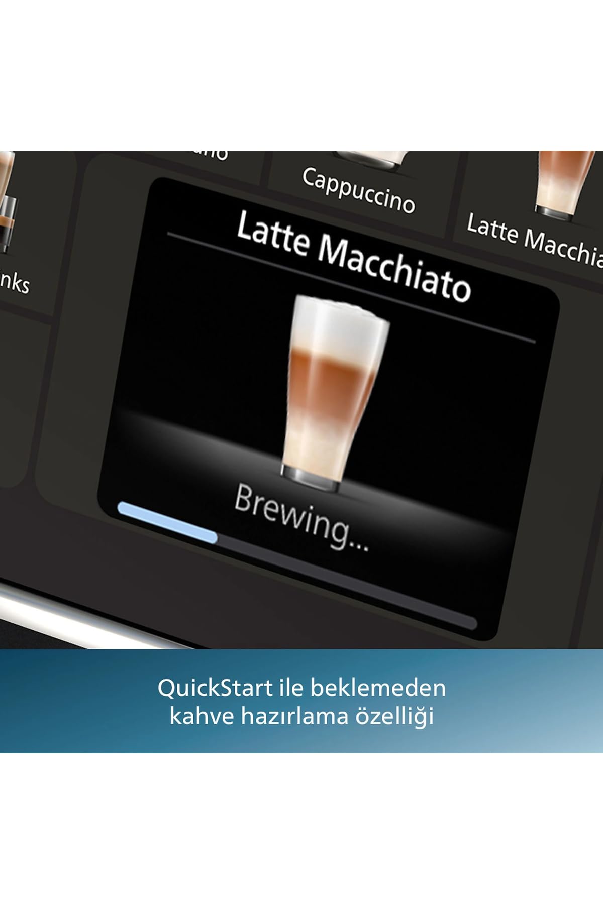 Philips 5500 Serisi LatteGo EP5544/80 Tam Otomatik Espresso Makinesi