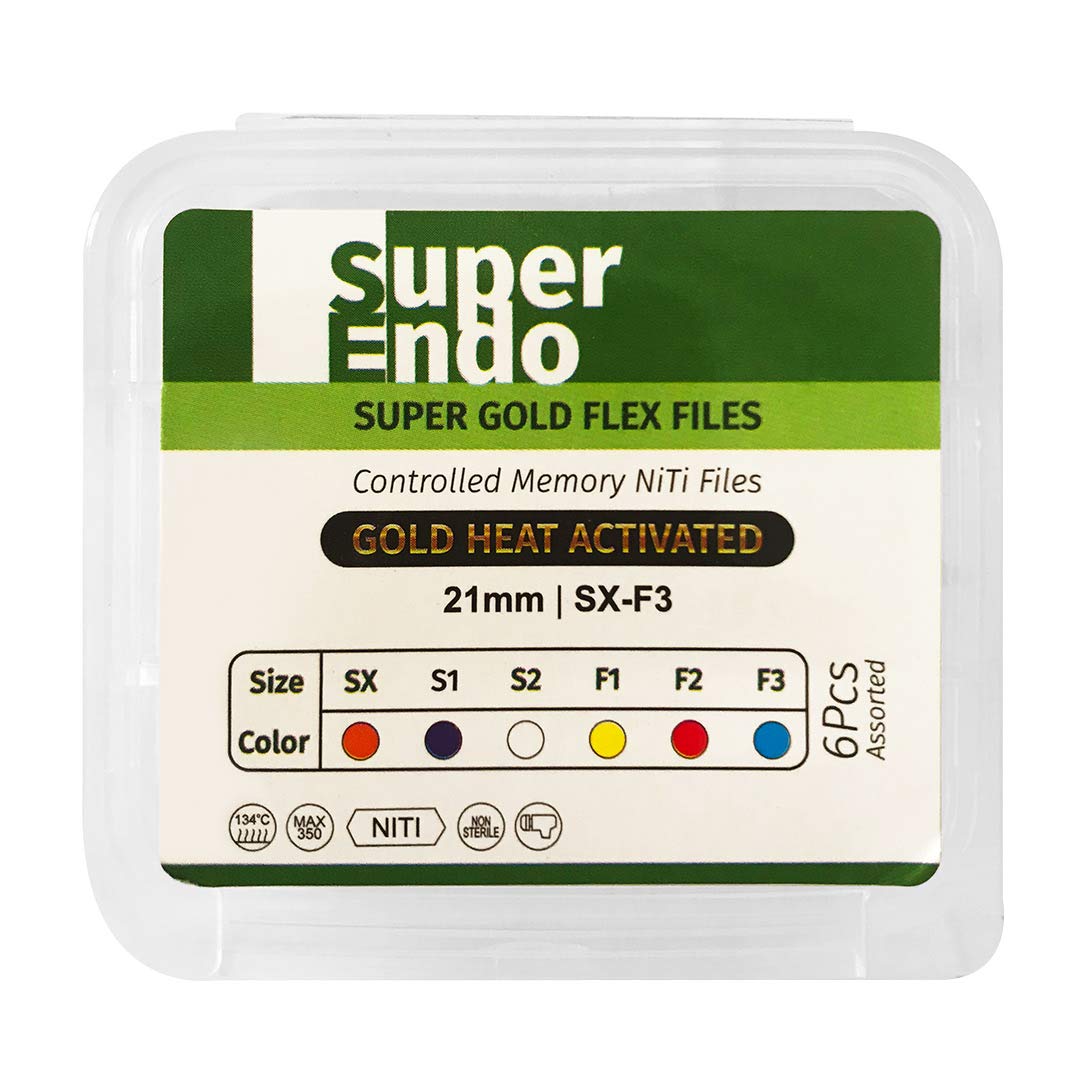 Super Endo Gold-Flex Rotary Files (F3-21mm) (B08T6QD76R) Amazon Price History, Amazon Price Tracker