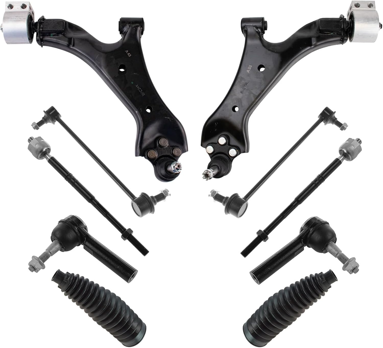 Front Control Arm & Suspension Kit for 10-17 Chevrolet Equinox 10pcs