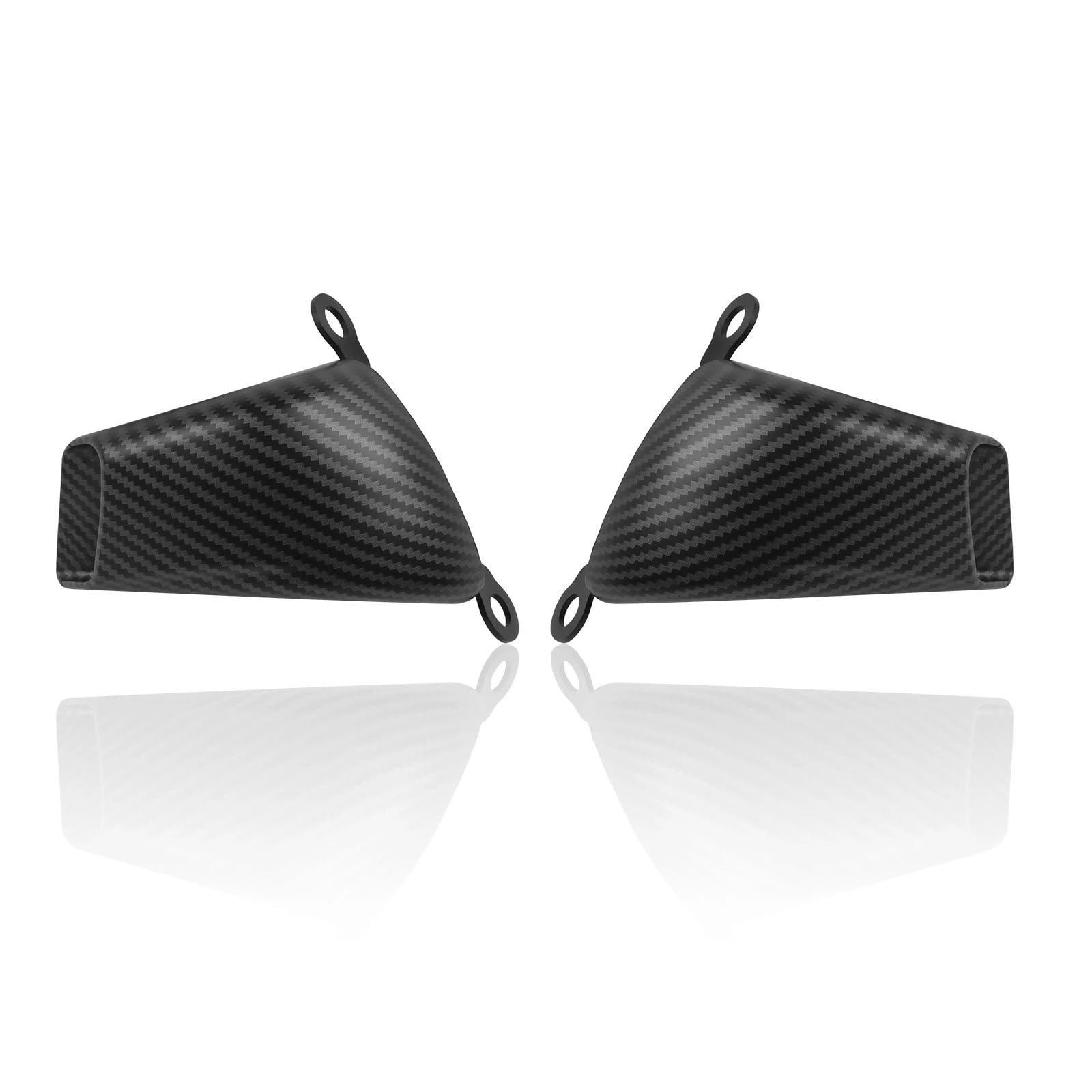 Raffreddatore pinza freno Condotti Aria Freno Di R Adatto per DUCATI PANIGALE V4 V4S V4R Streetfighter V4 V4S Copertura radiatore pinza freno anteriore per moto(Twill matte black)