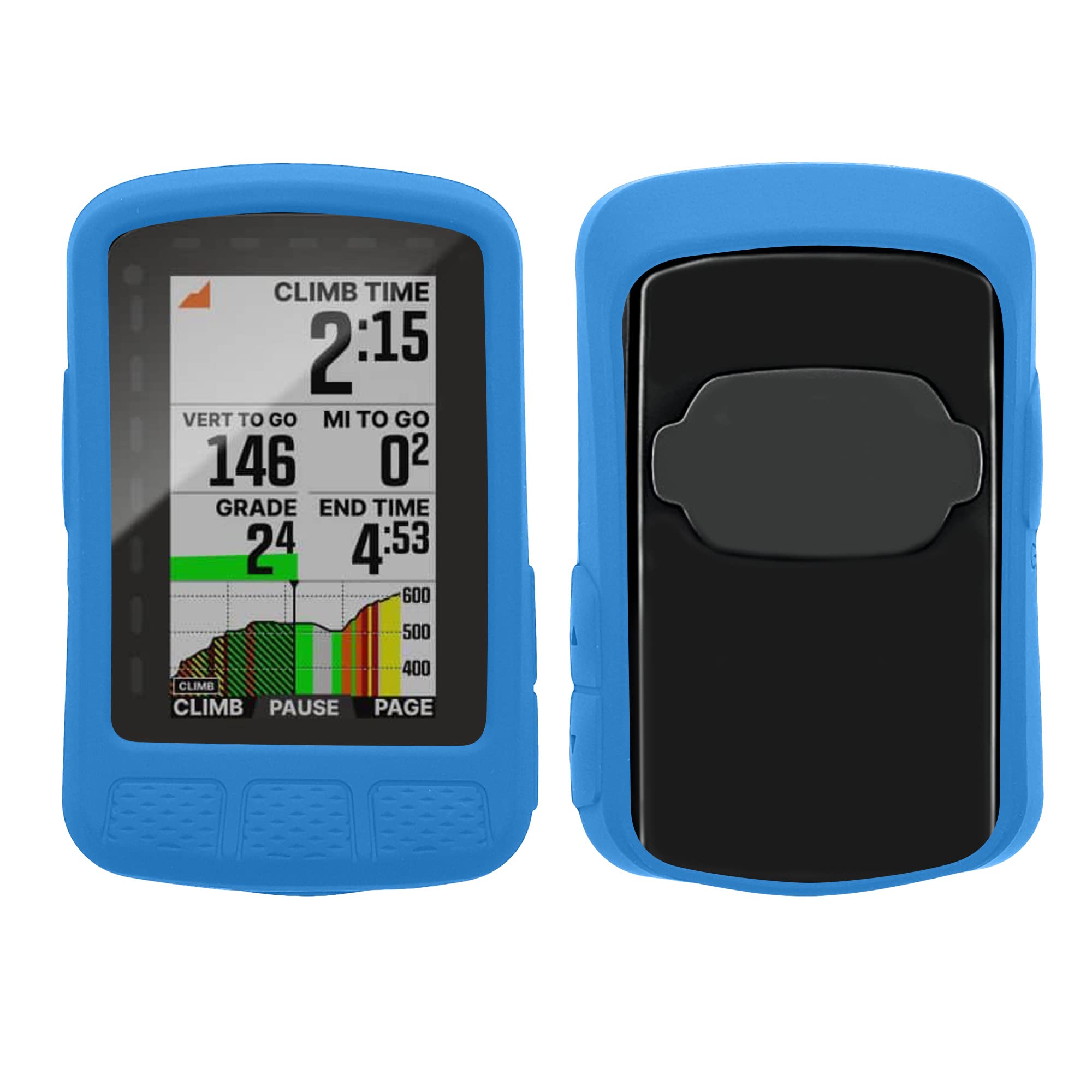 kwmobile Etui kompatybilne z Wahoo Elemnt Roam V2 – miękki silikonowy pokrowiec ochronny na rower GPS