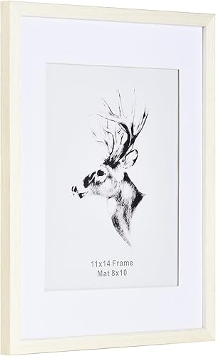 Miniatura 9 de Juego de 4 marcos de 18 x 24 pulgadas, de madera de roble macizo, de 18 x 24 pulgadas, para galería de pared, de 18 x 24 pulgadas, para montaje