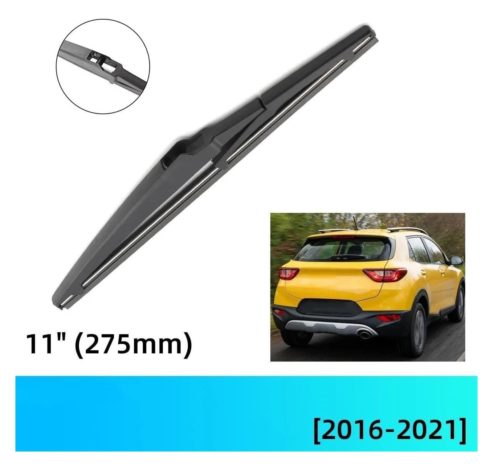 Spazzole Tergicristallo Per KIA Per Stonic 2016 2017 2018 2019 2020 2021 Auto Anteriore Posteriore Spazzole Tergicristallo Spazzole JU Gancio Spazzole Tergicristallo Auto