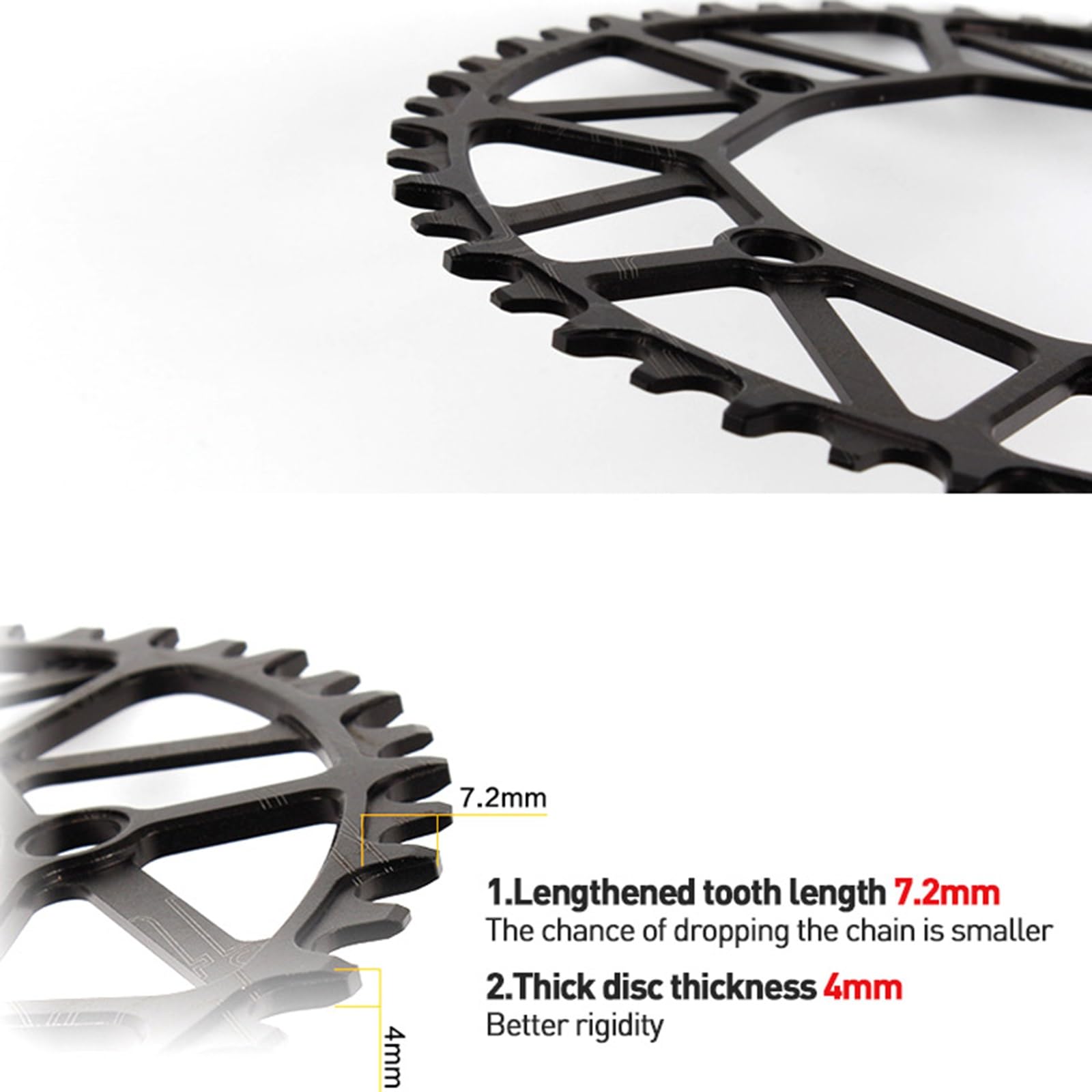 Amazon.co.jp: 170mm BCD130 折りたたみ自転車用クランクセット