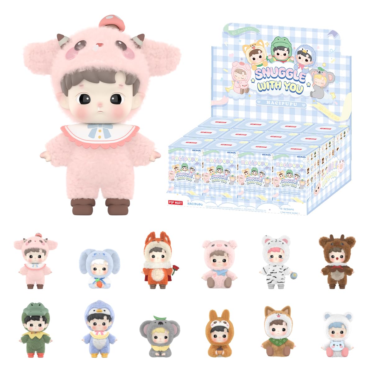 HACIPUPU Snuggle With You シリーズ アソートボックス Amazon.co.jp: POP MART HACIPUPU Snuggle With You シリーズ