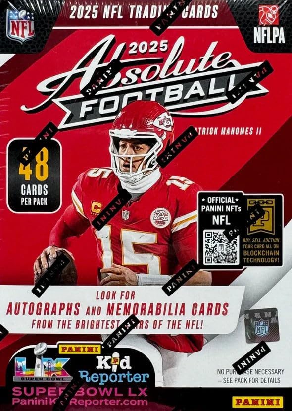 2025 Panini Absolute Football HOBBY BLASTER box (8 pks/bx)