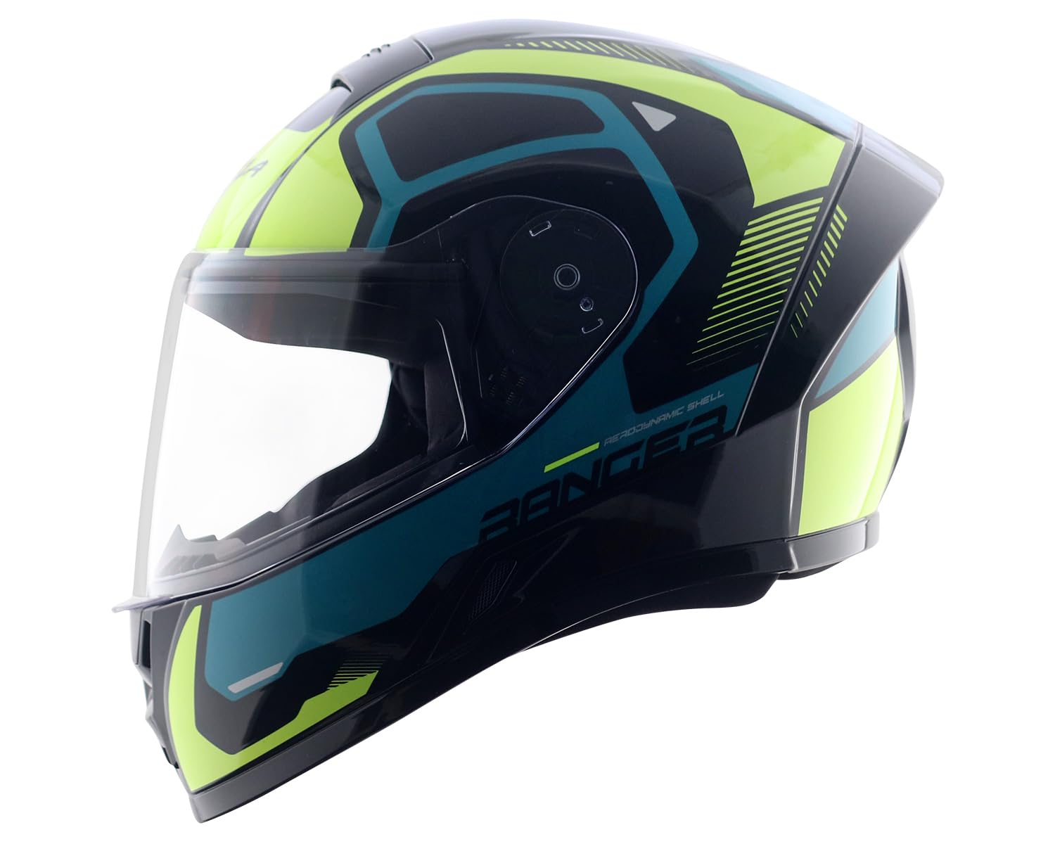 Vega Ranger DX Crew Full Face Riding Helmet with Lightweight Shell, Ventilated Fit and Shock Absorbing Interior