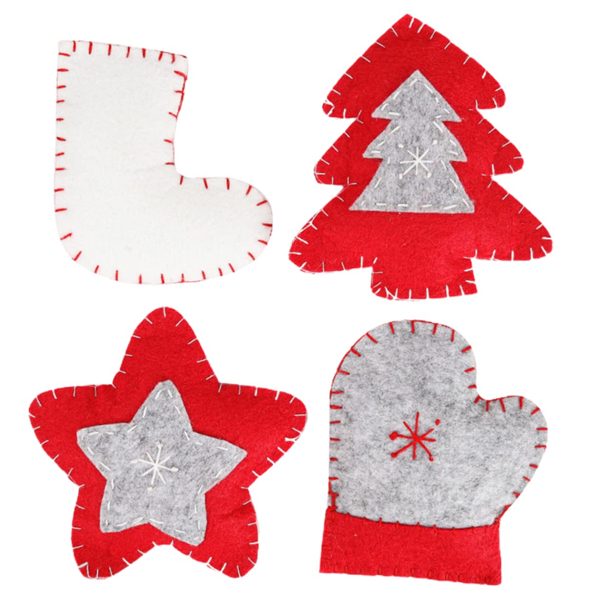 Abaodam 4Pcs Christmas Cat Adorable Chew for Teeth Molar for Cats Durable Pet for Playtime Fun