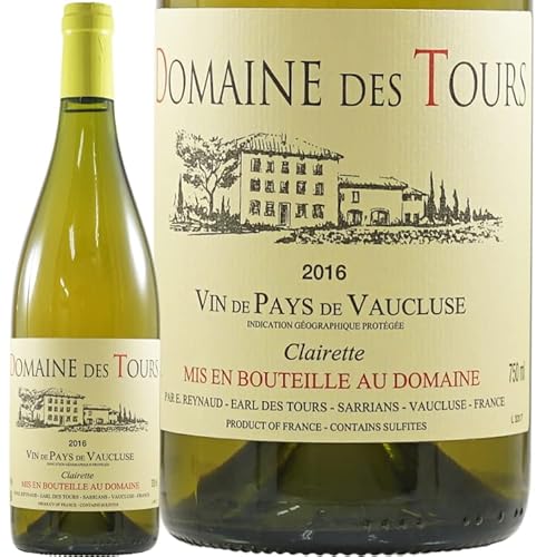 2016 ���@�� �h �y�C ���H�[�N�����[�Y �u���� �h���[�k �f �g�D�[�� �����X �����C�� �h�� 750ml Domaine des Tours VDP de Vaucluse Blanc