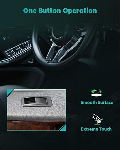 Miniatura 507 de 84840-08010 Trasero Trasero Puerta Elevadora Interruptor de la manija de la puerta del pestillo Botón de liberación de goma para 2004-2010