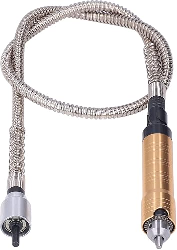 Miniatura 5 de Mandril de extensión de eje flexible, adaptador de llave de portabrocas de 0.01-0.26 pulgadas, accesorio flexible para taladro eléctrico herramienta