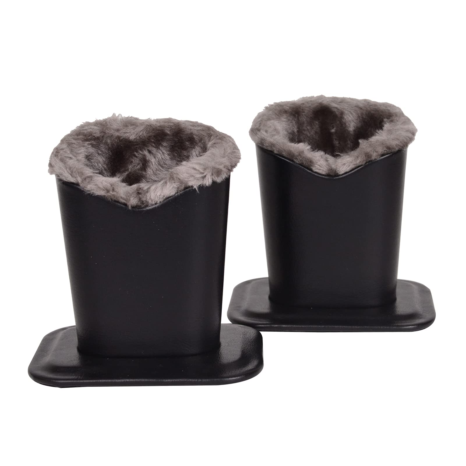 Pack of 2 Soft Plush Lined Eyeglasses Holder Stand Protective Glasses Holder Stand