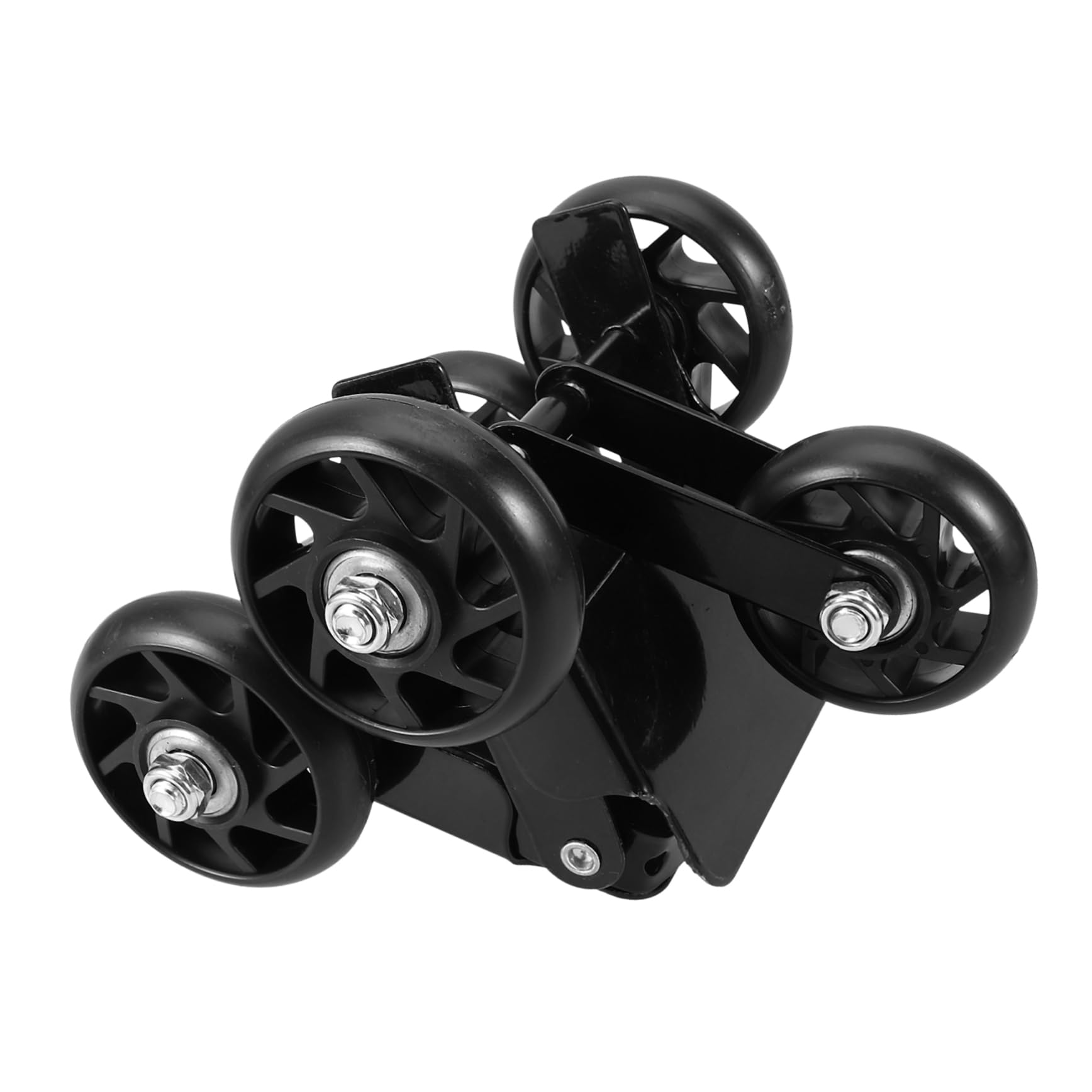 Reifenroller für Motorrad und Dreirad, Metall Kunststoff, Schwarz
