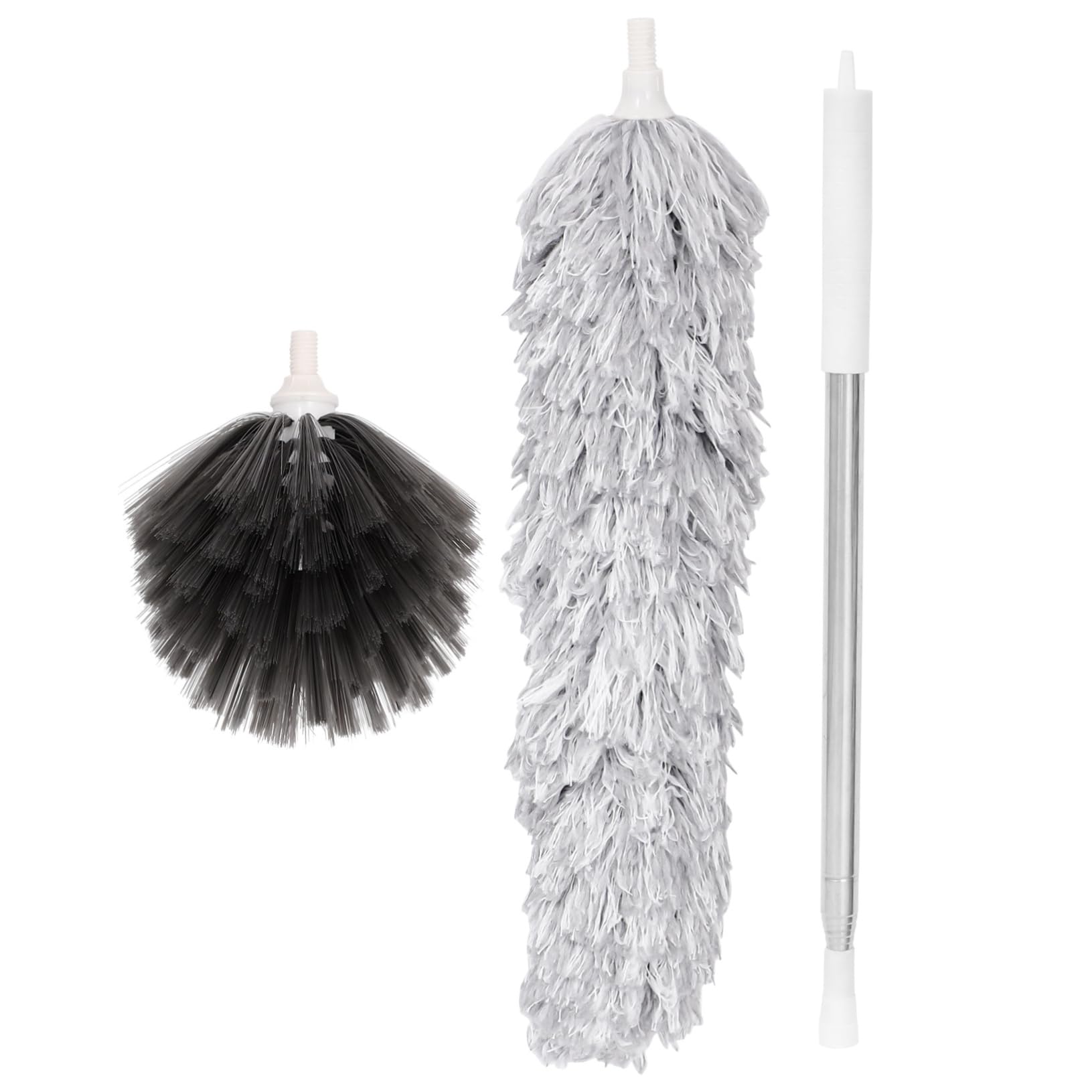 UTHCLO 1 Set Extension Pole Rod Duster for Ceiling Fans Spider Webs and Dust Cleaning