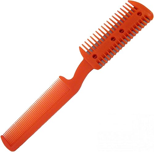 Miniatura 5 de Universal Unisex Razor Comb Home Corte de Pelo Tijera con 5 Cuchillas Extra