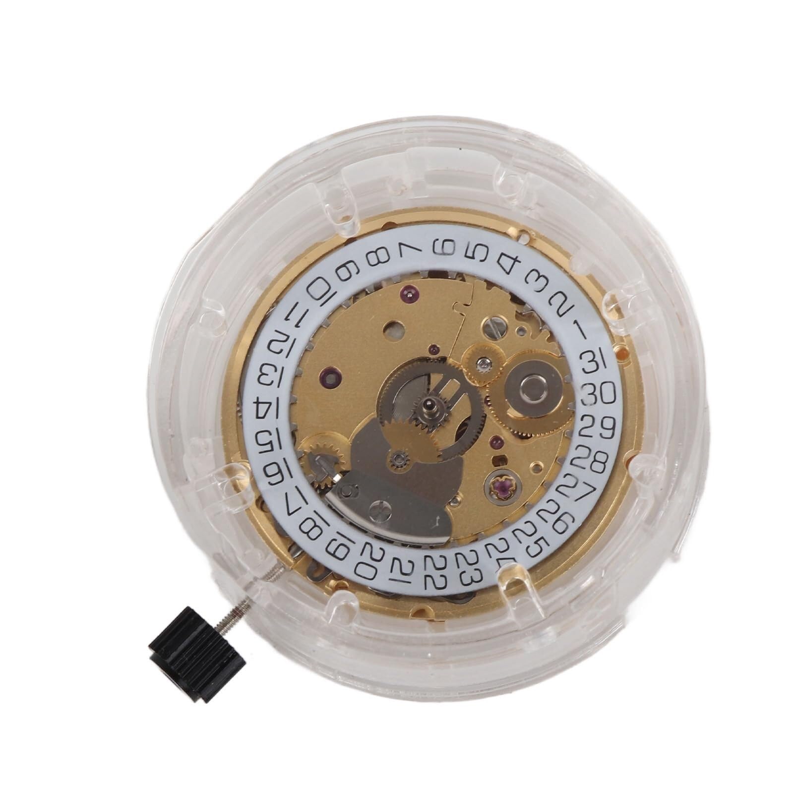 2824 ST2130 Pieza de Repuesto Movimiento Reloj mecánico automático para Relojes Pulsera, Metal Alta precisión con Juntas, Tornillos y Caja reparación Bricolaje