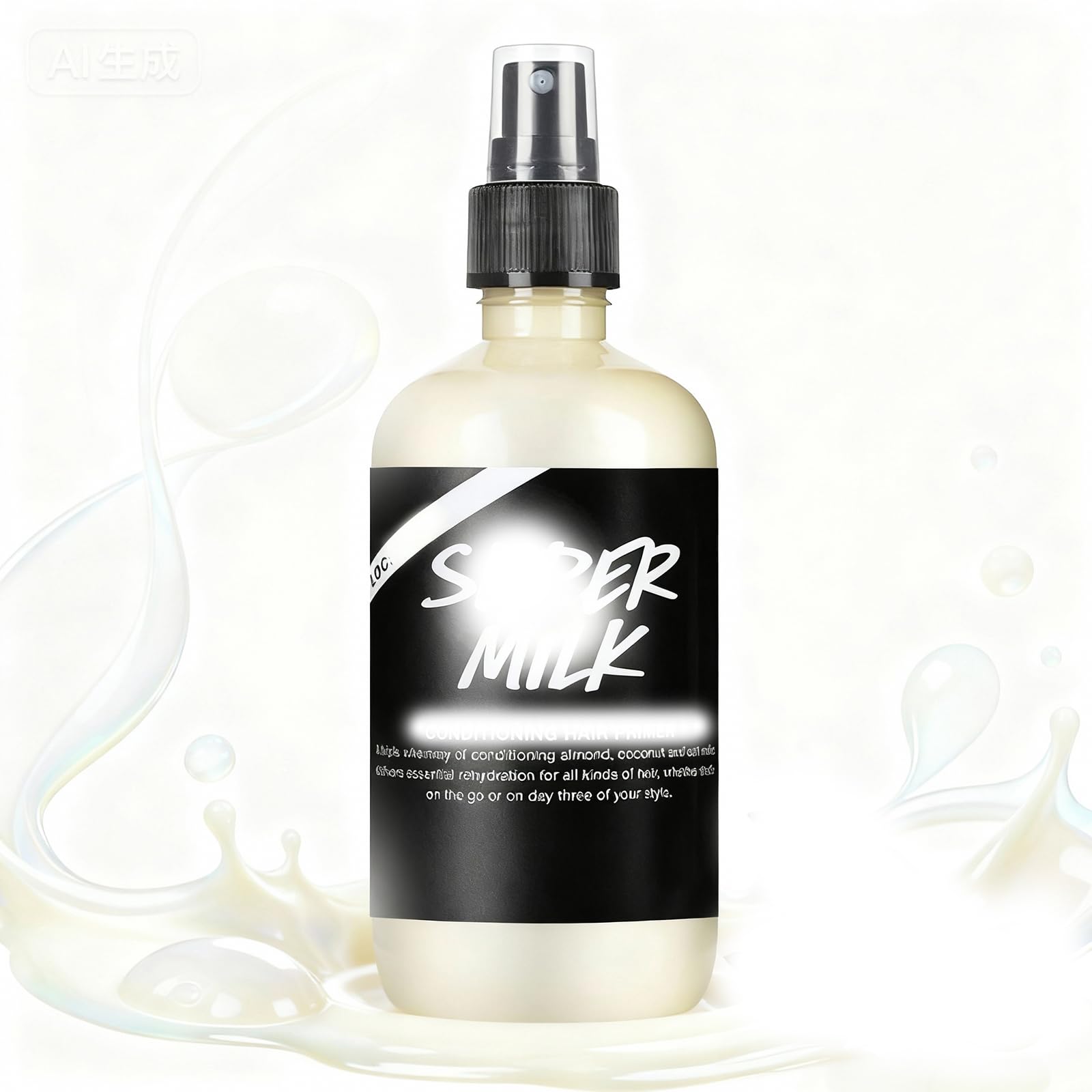 Acondicionador Super Milk para cabello liso 100 ml Para todo tipo de